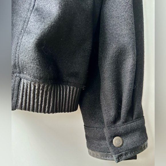 EUC MISSANI Le Collezioni Cashmere Blend Leather Trim Jacket, size XL - Picture 15 of 15